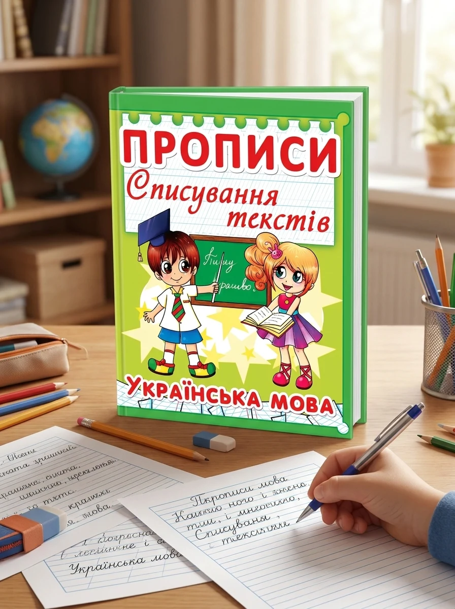 Прописи. Списування текстів. Українська мова, — Вивчення мов