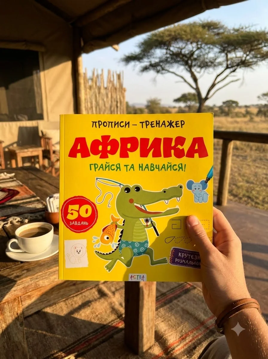 Прописи-тренажер. Африка — Вивчення мов