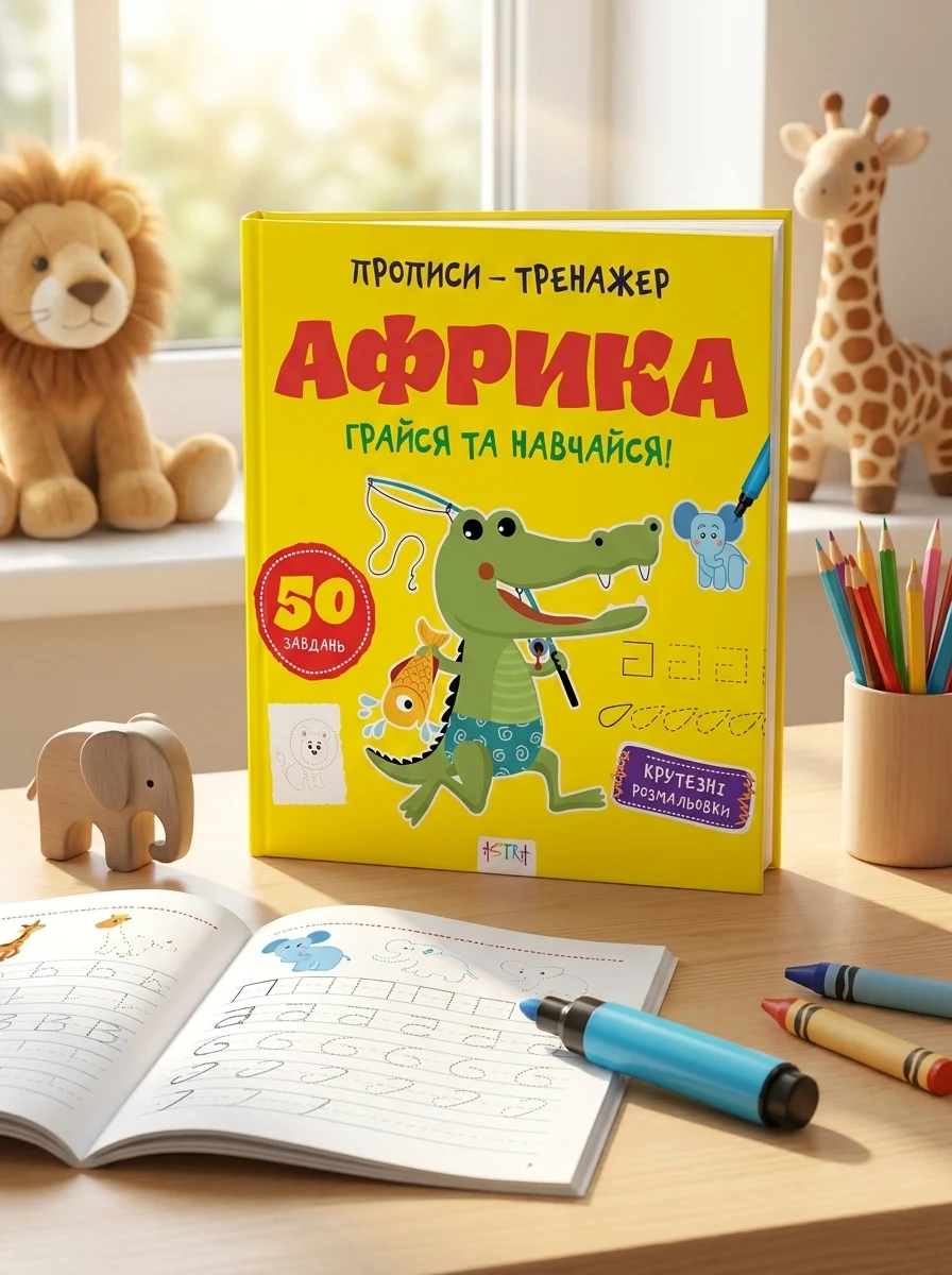 Прописи-тренажер. Африка, — Вивчення мов