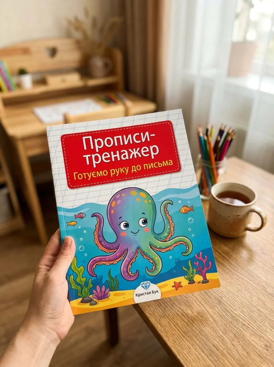 Прописи-тренажер. Готуємо руку до письма — Вивчення мов