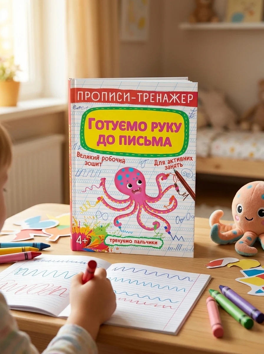 Прописи-тренажер. Готуємо руку до письма, — Вивчення мов