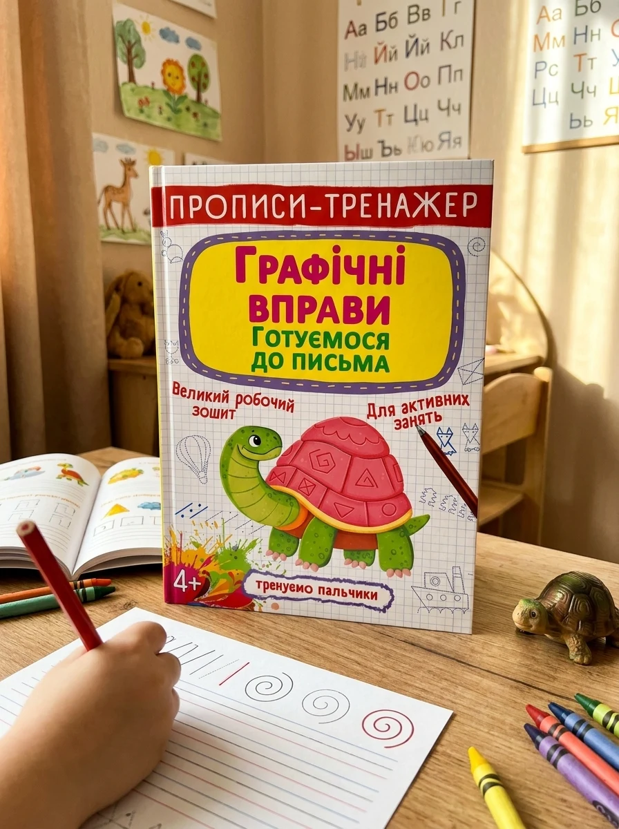 Прописи-тренажер. Графічні вправи. Готуємося до письма, — Вивчення мов