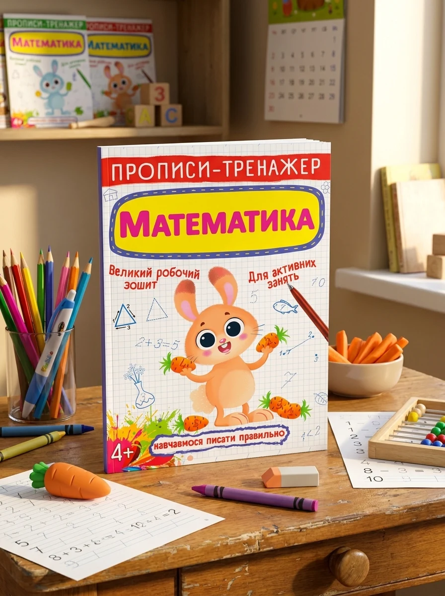 Прописи-тренажер. Математика, — Дитяча література