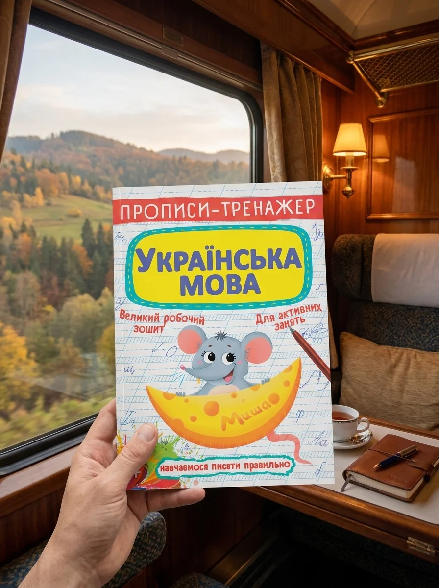 Прописи-тренажер. Українська мова — Вивчення мов
