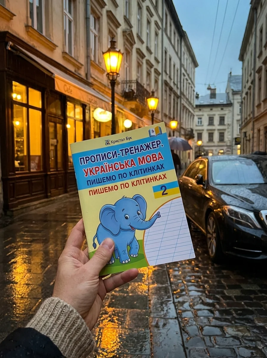 Прописи-тренажер. Українська мова. Пишемо по клітинкам — Вивчення мов