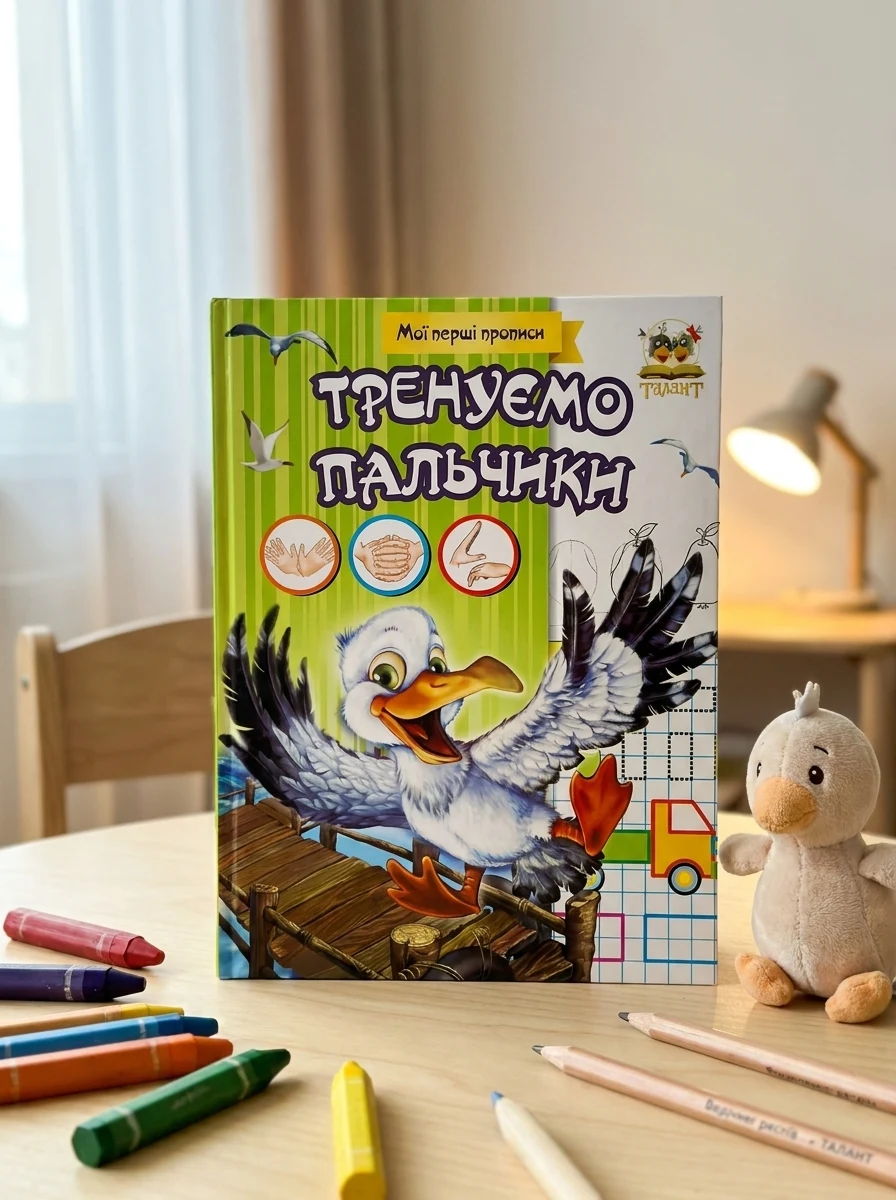Прописи. Тренуємо пальчики — Дитяча література