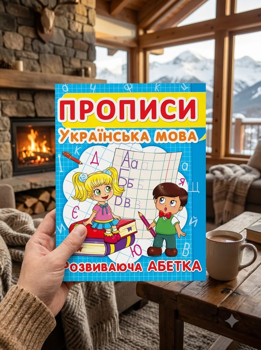 Прописи. Українська мова. Розвиваюча абетка — Вивчення мов