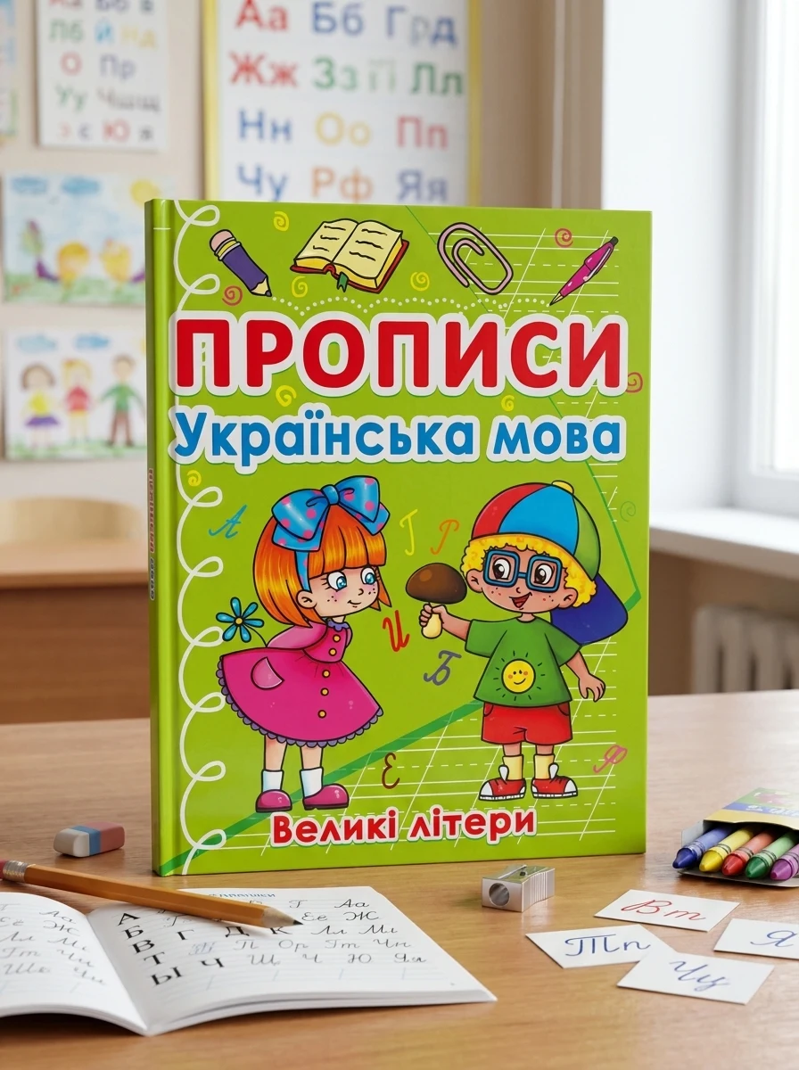 Прописи. Українська мова. Великі літери, — Вивчення мов