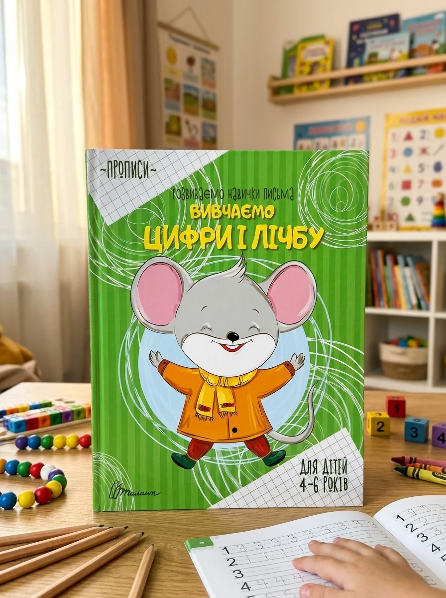Прописи. Вивчаємо цифри і лічбу, — Дитяча література
