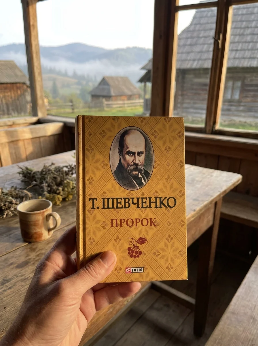 Пророк — Тарас Шевченко, обкладинка