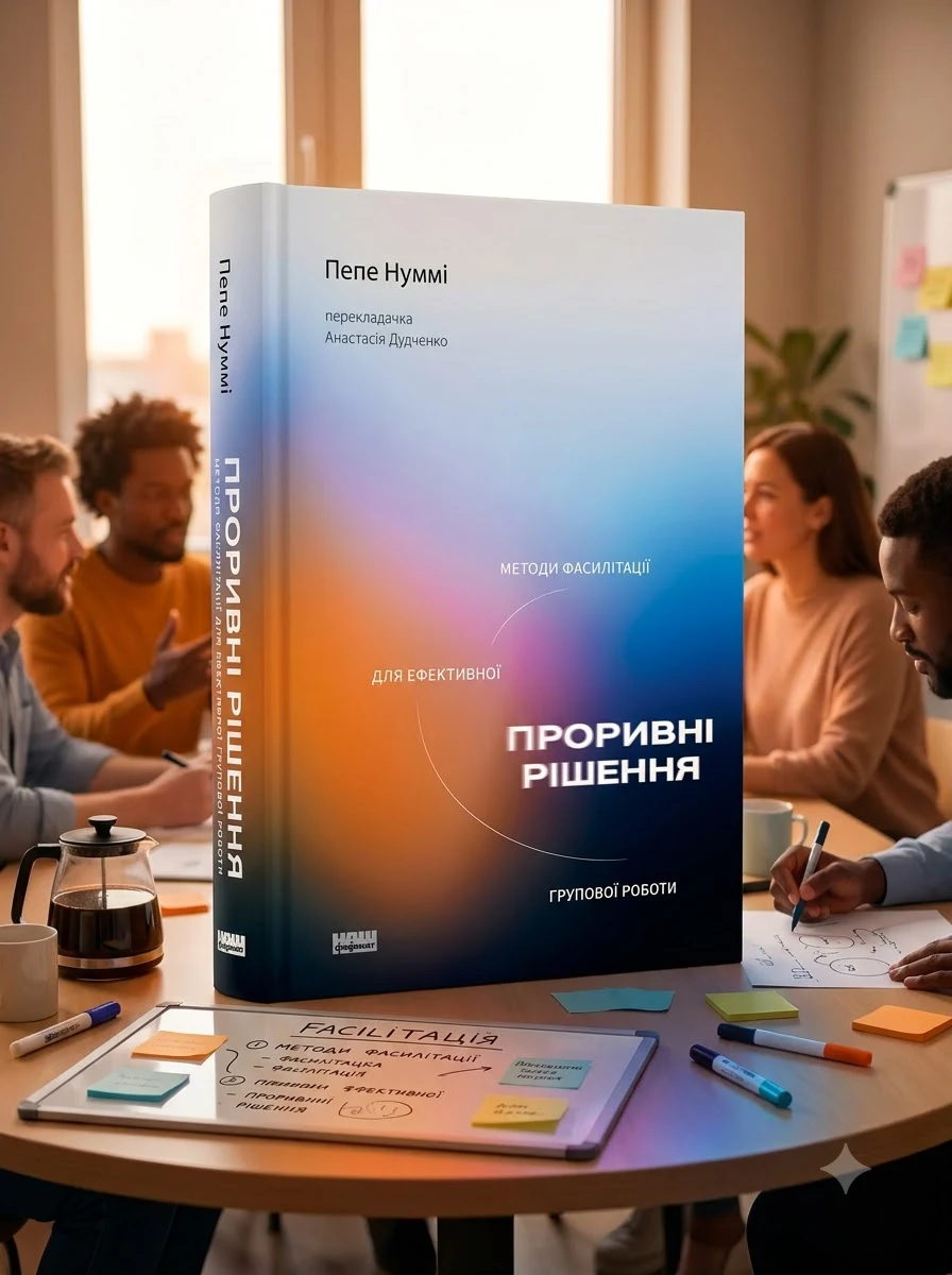 Проривні рішення. Методи фасилітації для ефективної групової роботи — Нуммі Пепе, фото 2