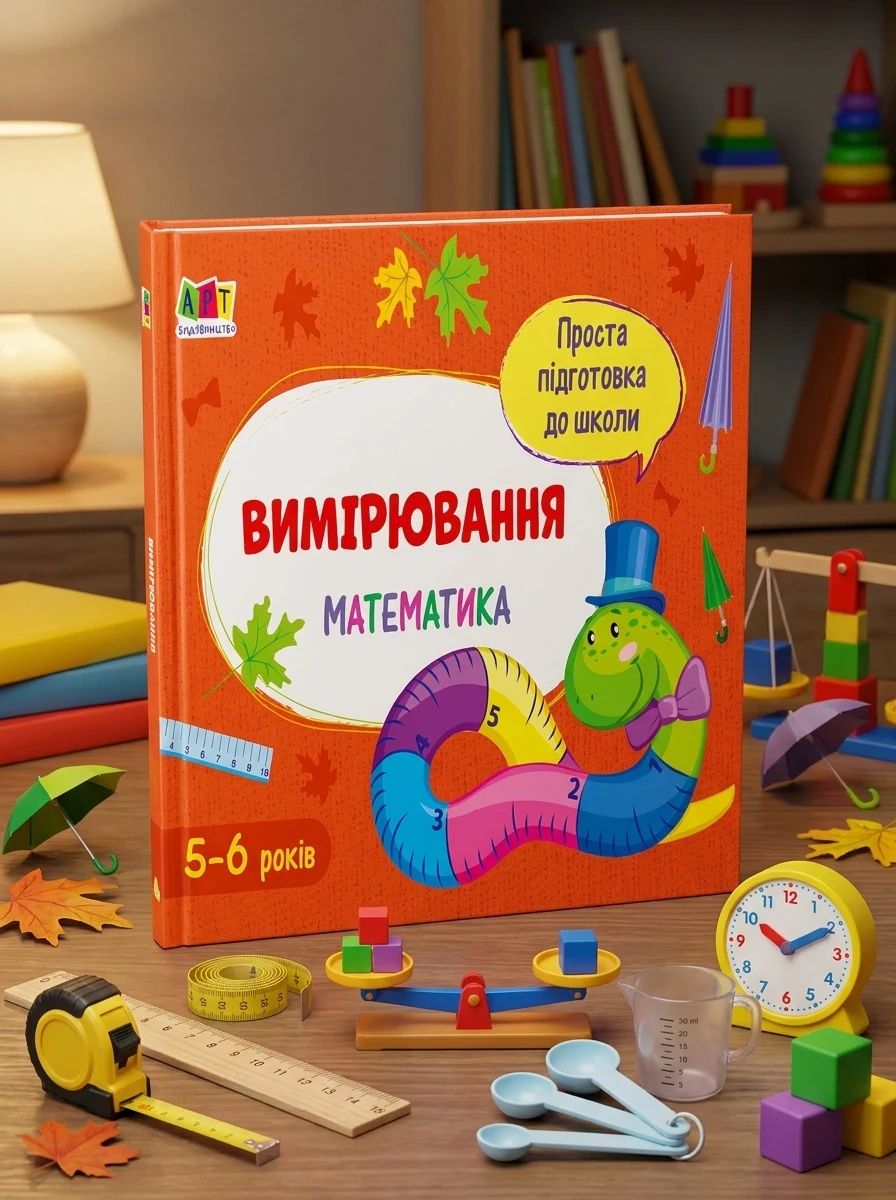 Проста підготовка до школи. Математика. Вимірювання — Дитяча література