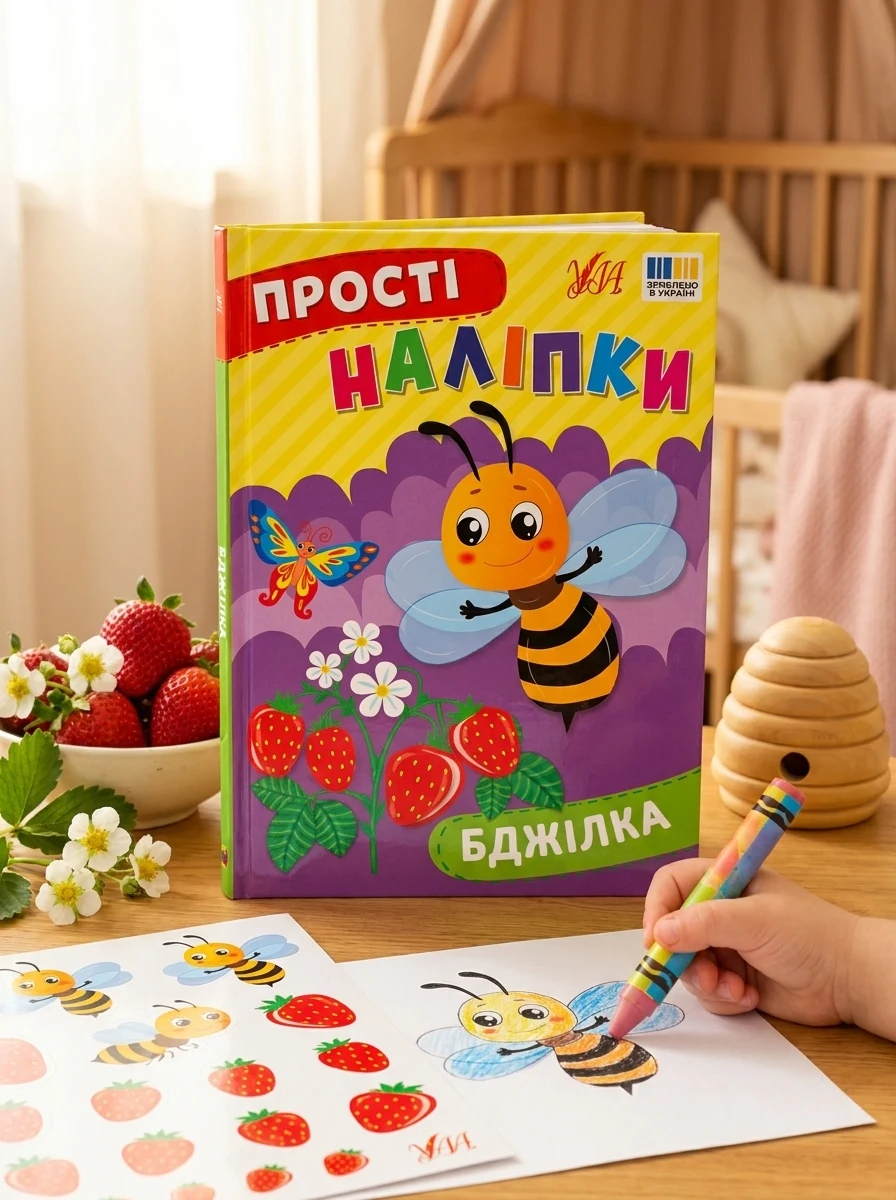 Прості наліпки. Бджілка — фото 2