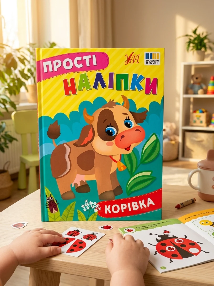 Прості наліпки. Корівка — фото 2