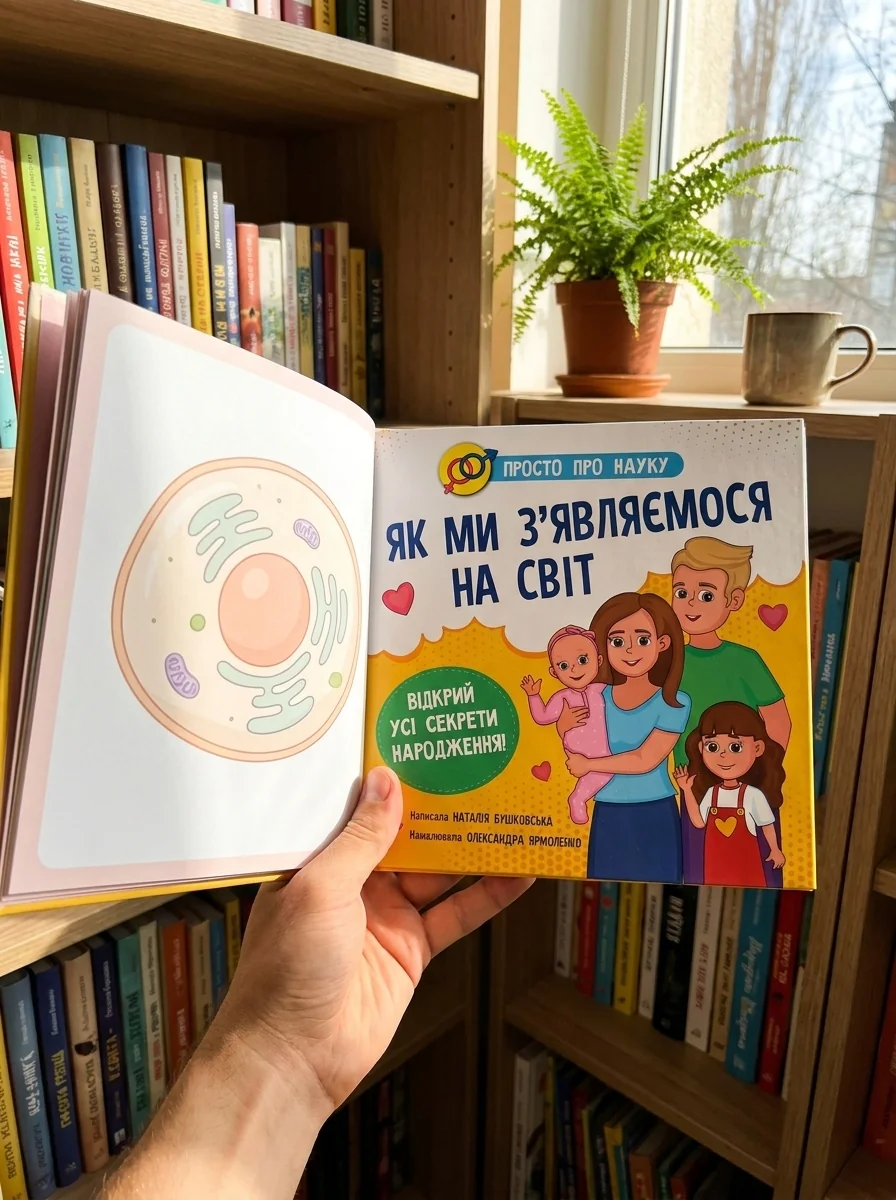Просто про науку. Як ми з’являємося на світ — Дитячі енциклопедії