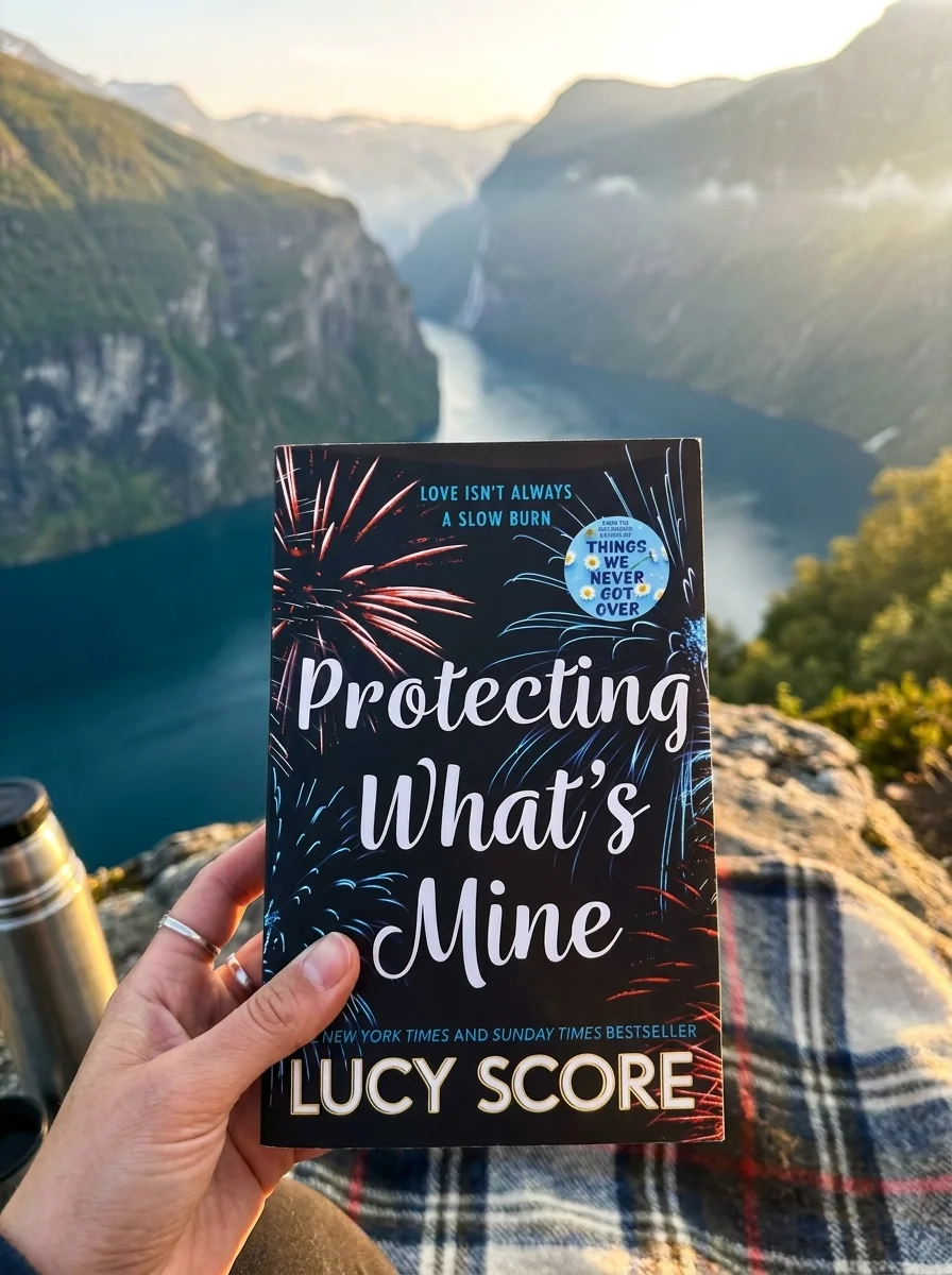 Protecting What’s Mine — Люсі Скор, обкладинка