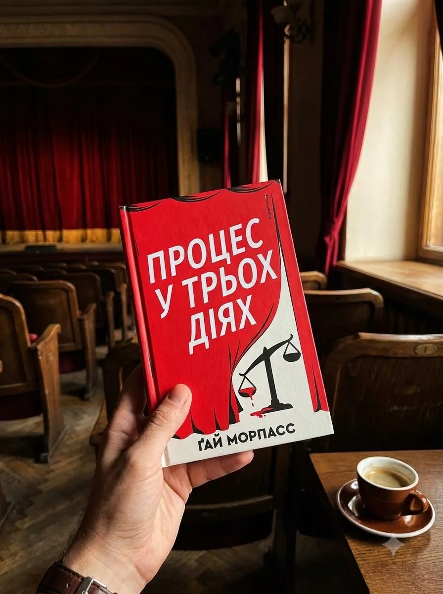 Процес у трьох діях — Художня література