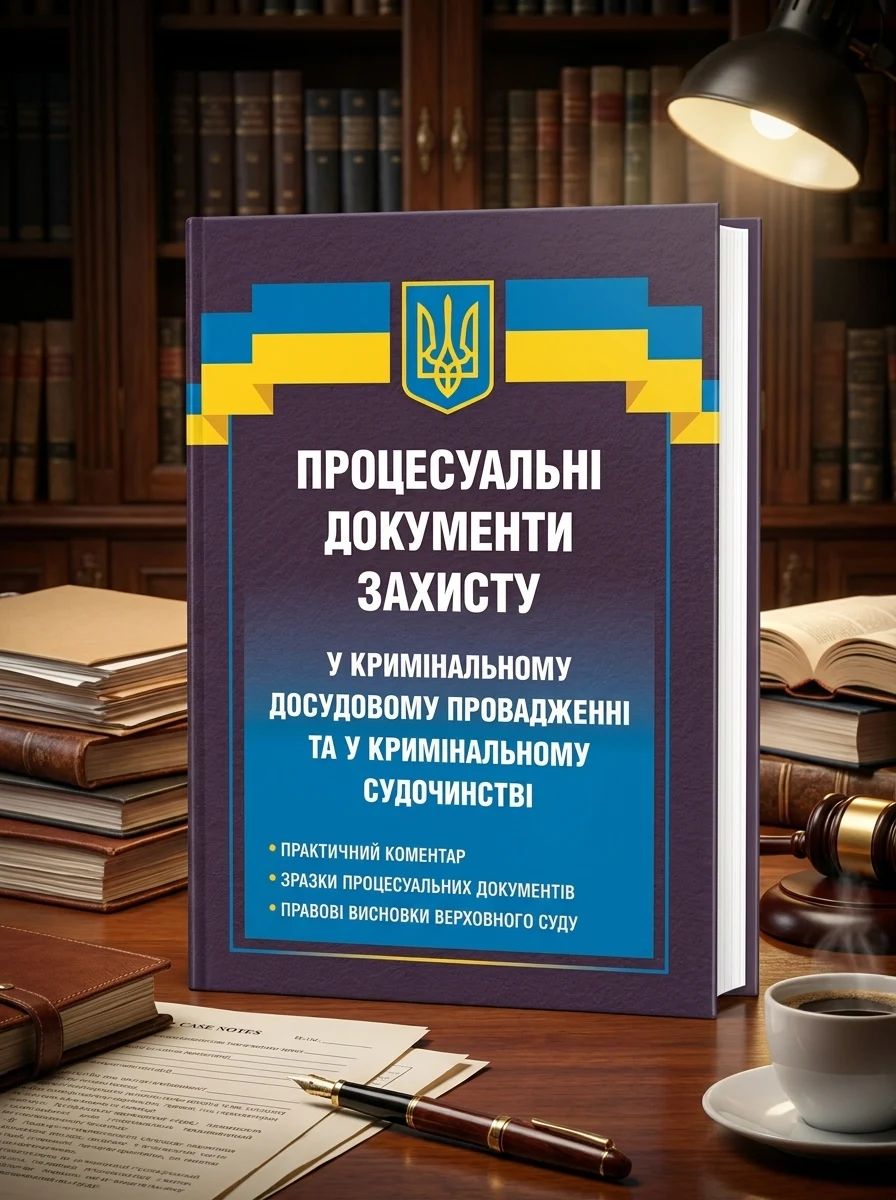 Процесуальні документи захисту у кримінальному досудовому провадженні та у кримінальному судочинстві — Бізнес та саморозвиток