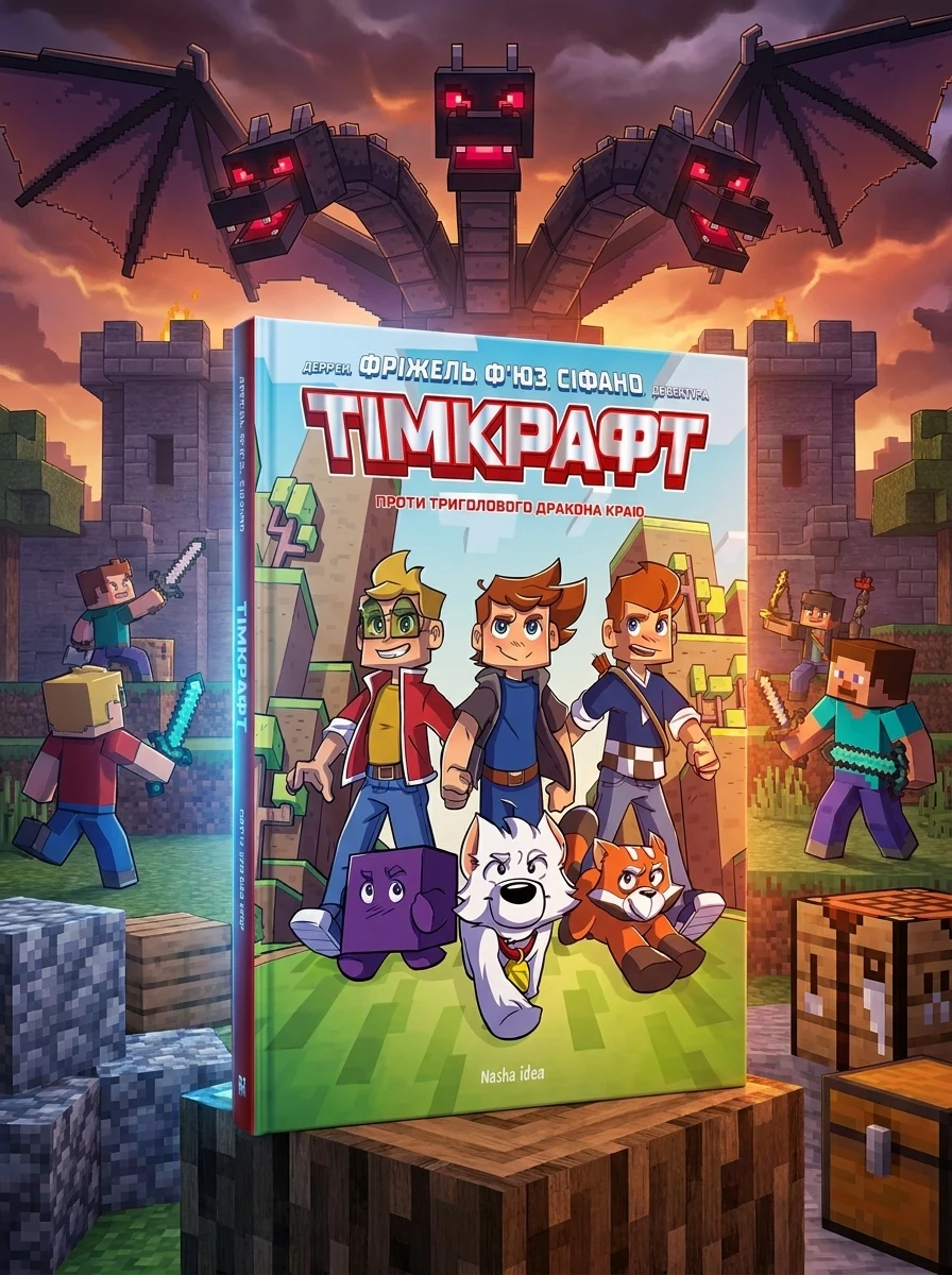 Проти триголового дракона краю (Тімкрафт #1) — Художня література