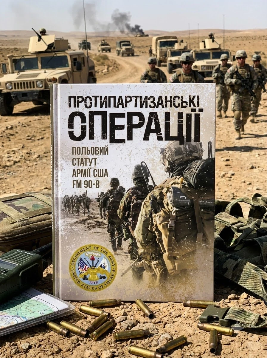 Протипартизанські операції. Польовий статут армії США FM 90-8, обкладинка
