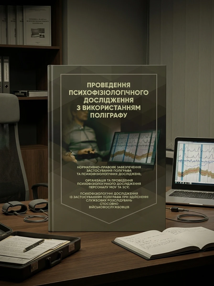 Проведення психофізіологічного дослідження з використанням поліграфу, — Наука та психологія
