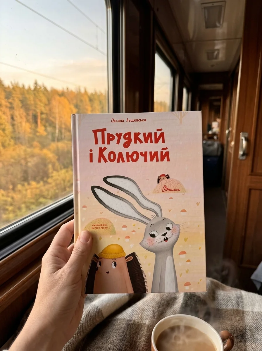 Прудкий і Колючий — Оксана Лущевська, обкладинка