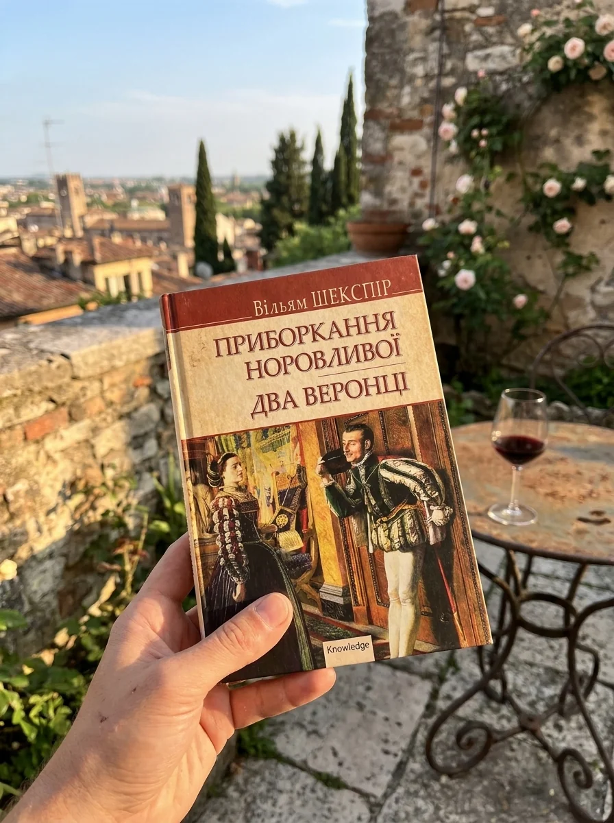 Приборкання норовливої. Два веронці — Вільям Шекспір, обкладинка