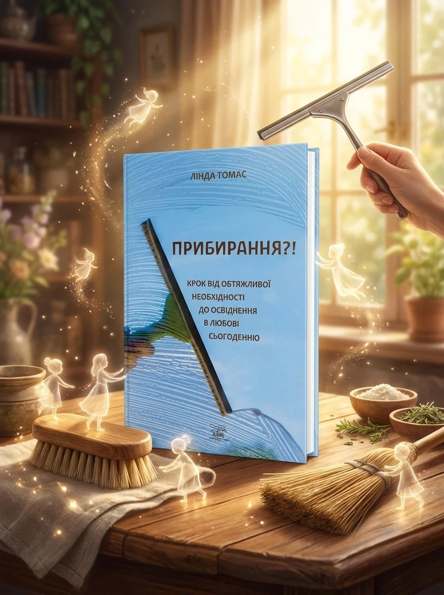 Прибирання?! Крок від обтяжливої необхідності до освідчення в любові сьогоденню — Лінда Томас, обкладинка