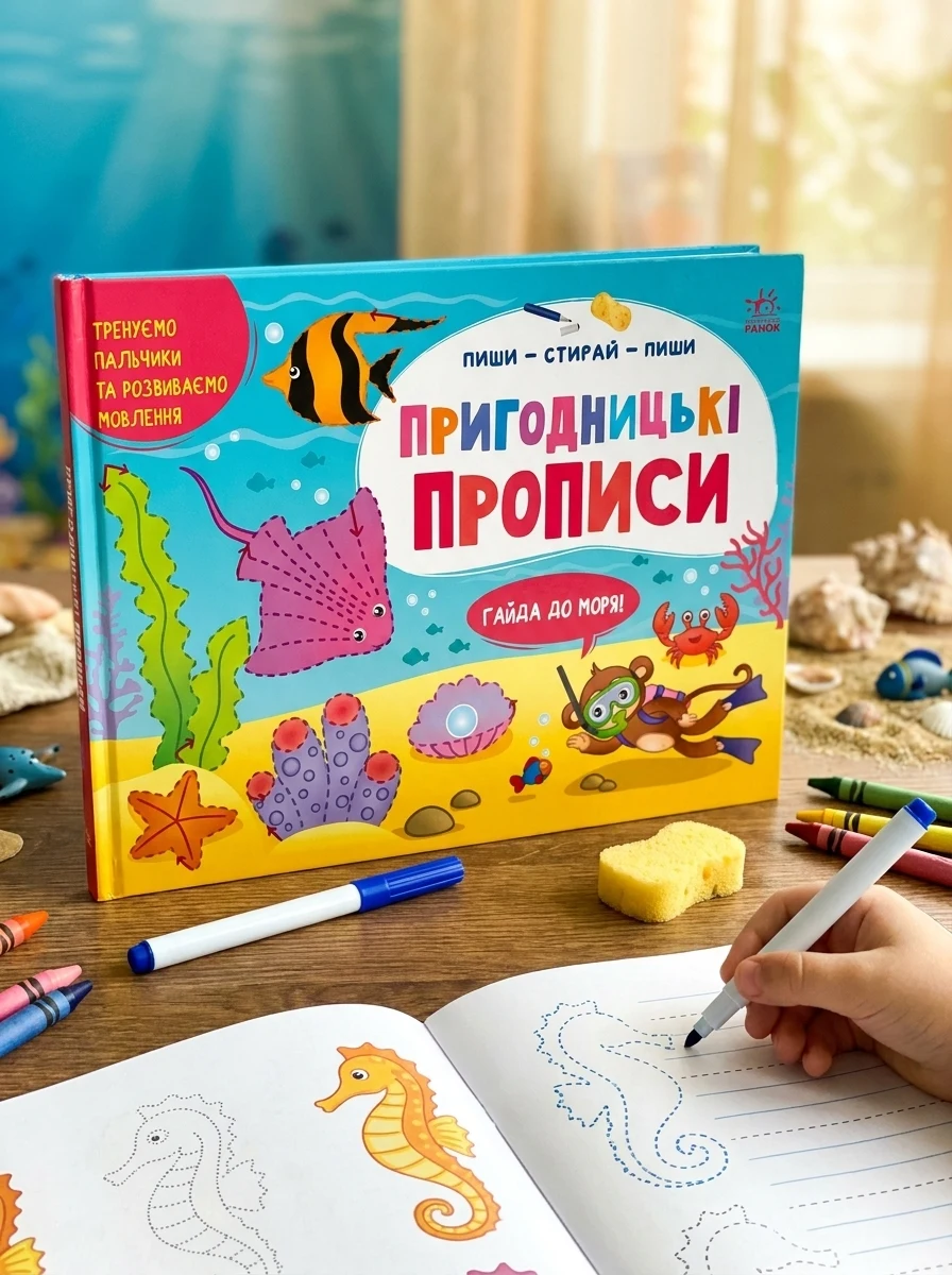 Пригодницькі прописи. Гайда до моря — Вивчення мов