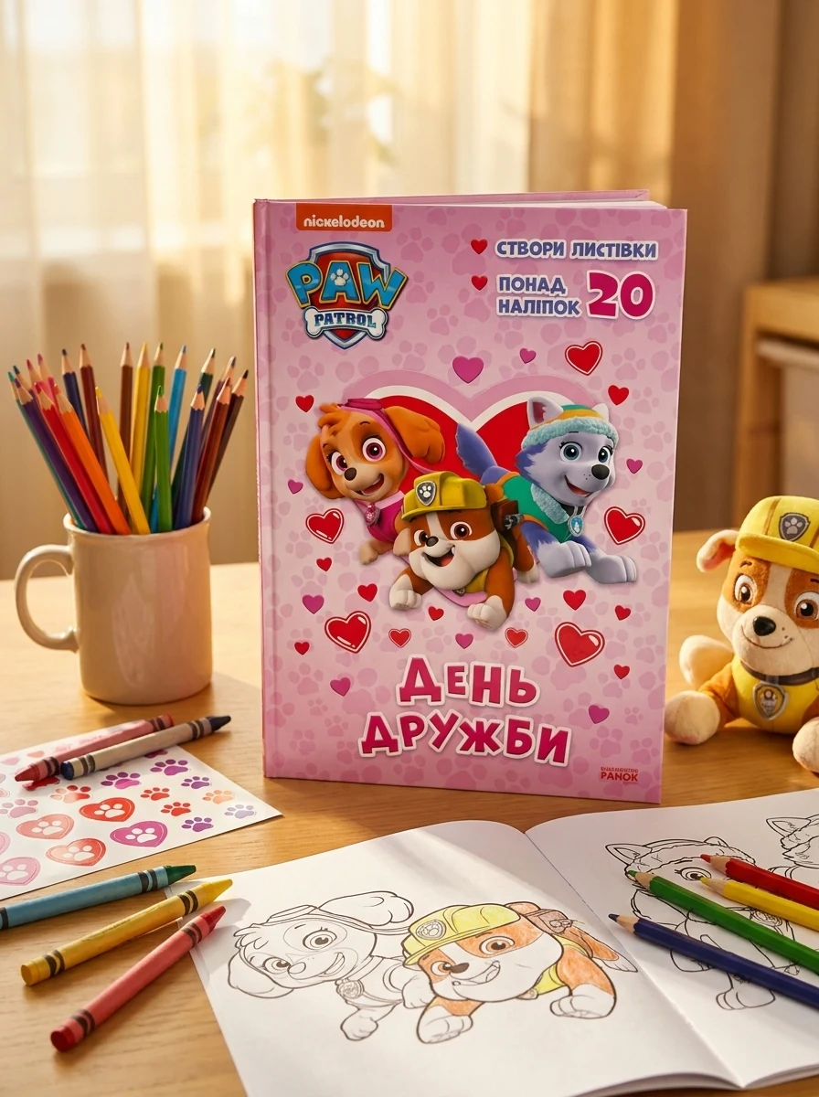 Пригодницькі розмальовки. День Дружби, — Дитяча література