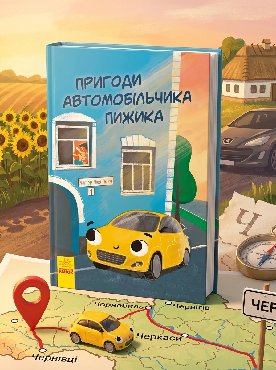 Пригоди автомобільчика Пижика — Дитячі книги