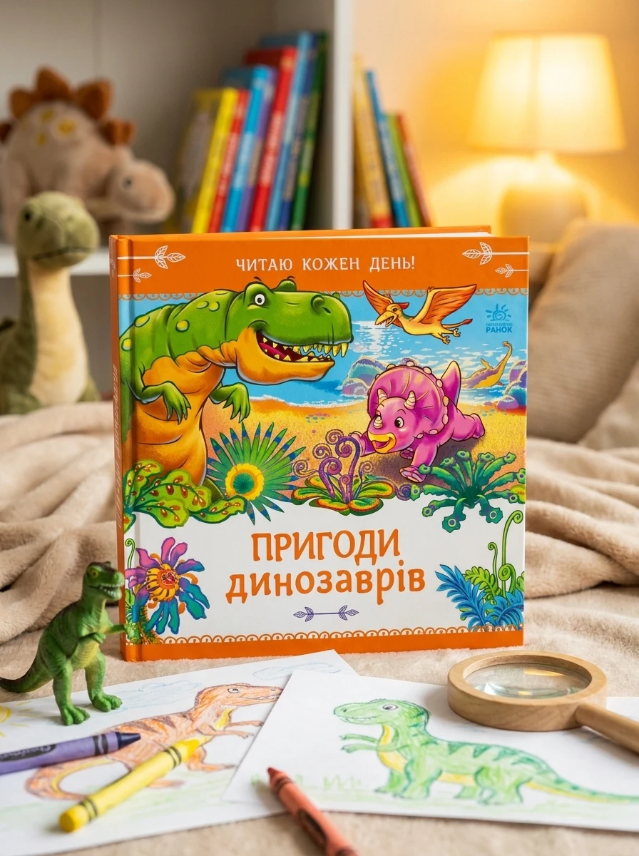 Пригоди динозаврів. Читаю кожен день! — фото 2