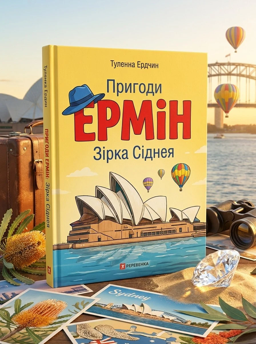 Пригоди Ермін. Комплект з 2-х книг, обкладинка