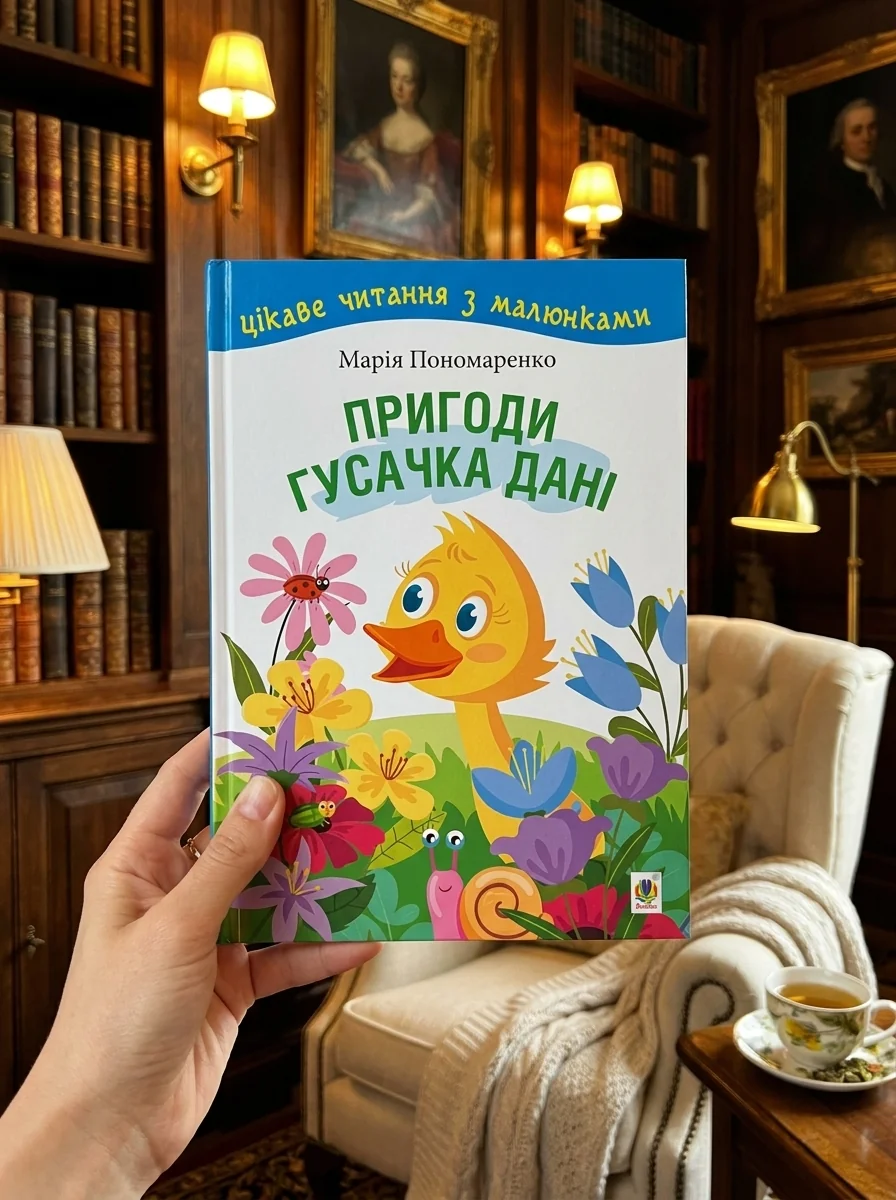 Пригоди гусачка Дані. Цікаве читання з малюнками — Дитяча література
