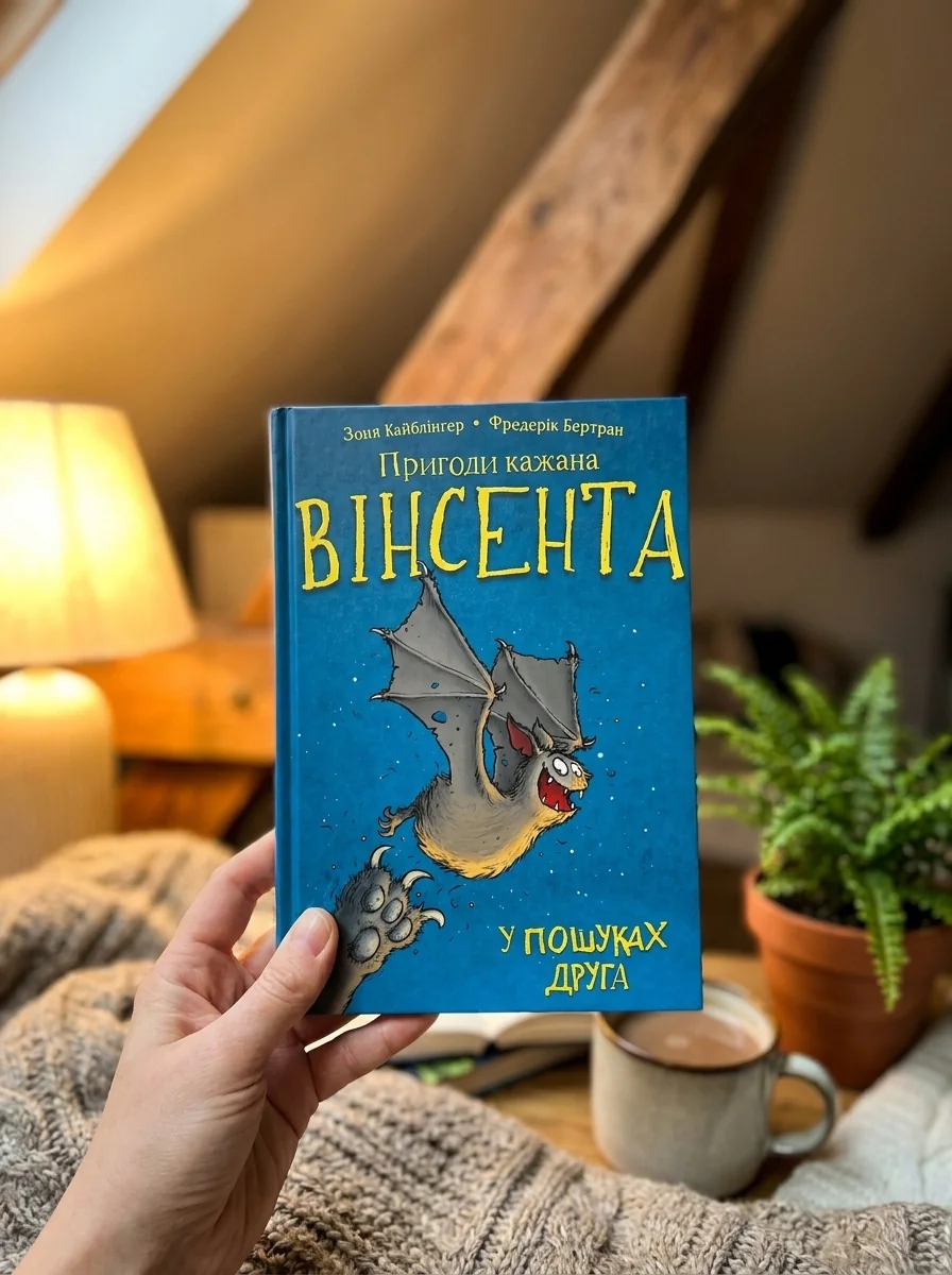 Пригоди кажана Вінсента. Книга 1: У пошуках друга — Дитяча література