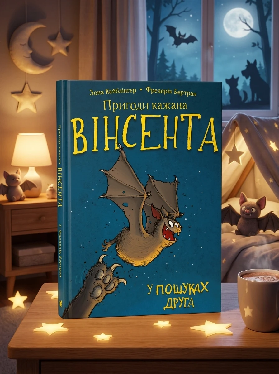 Пригоди кажана Вінсента. Книга 1: У пошуках друга