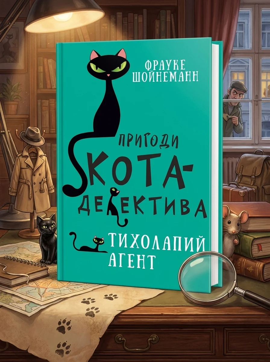 Пригоди кота-детектива. Книга 2. Тихолапий агент — Дитяча література