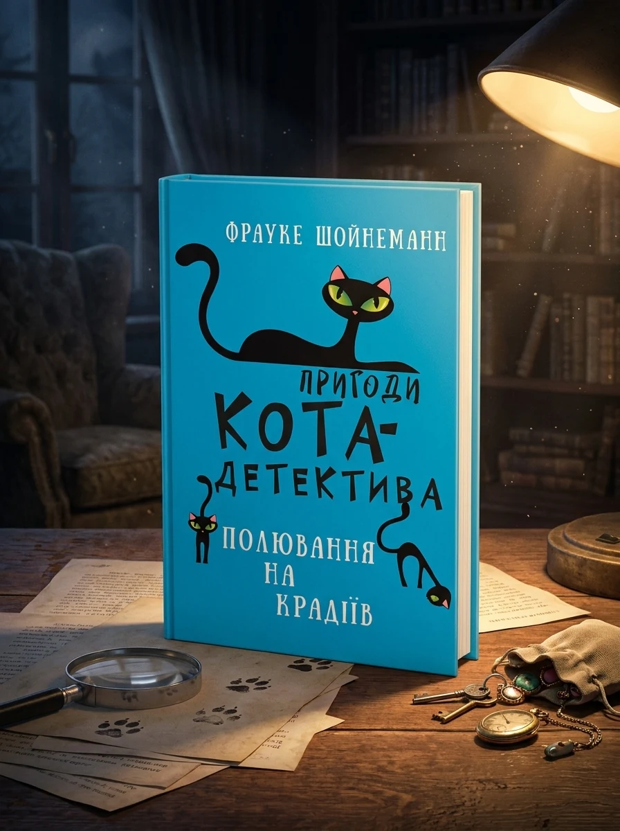 Пригоди кота-детектива. Книга 3. Полювання на крадіїв