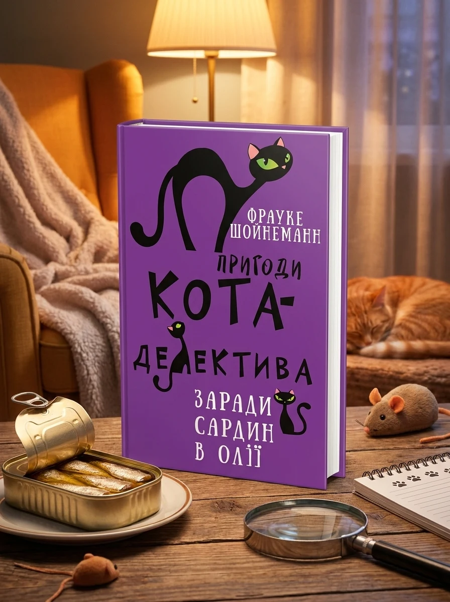 Пригоди кота-детектива. Книга 4. Заради сардин в олії — фото 2