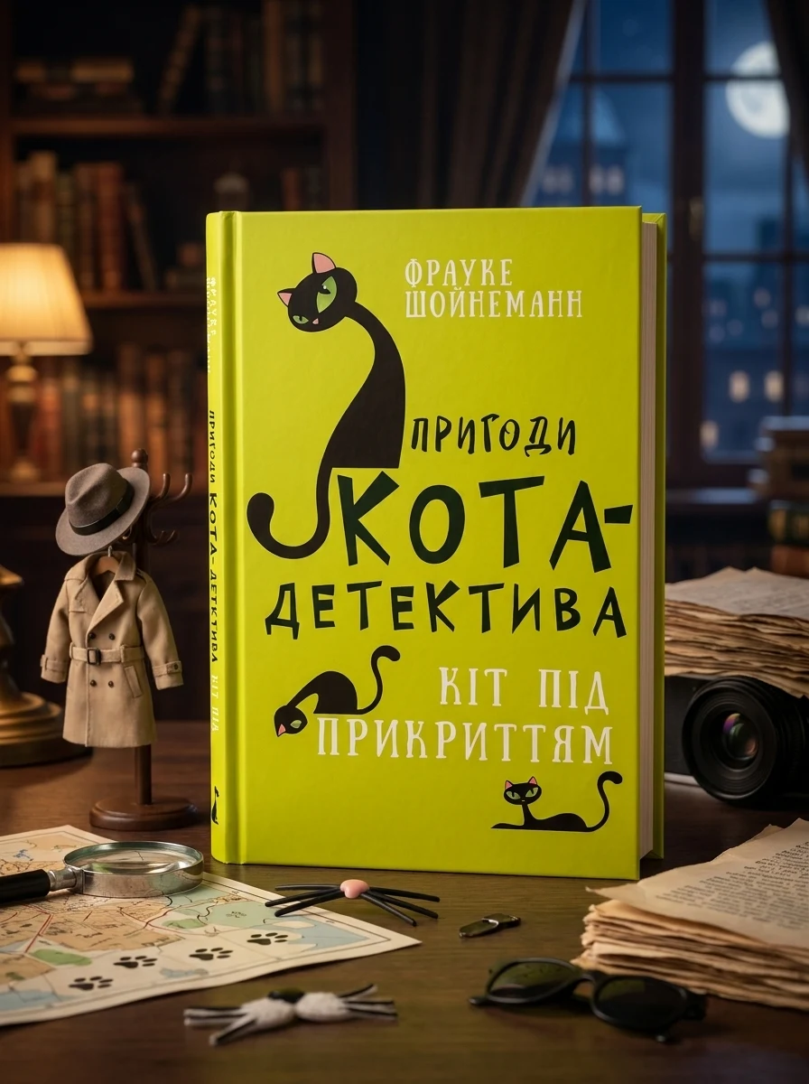 Пригоди кота-детектива. Книга 5. Кіт під прикриттям — Дитяча література