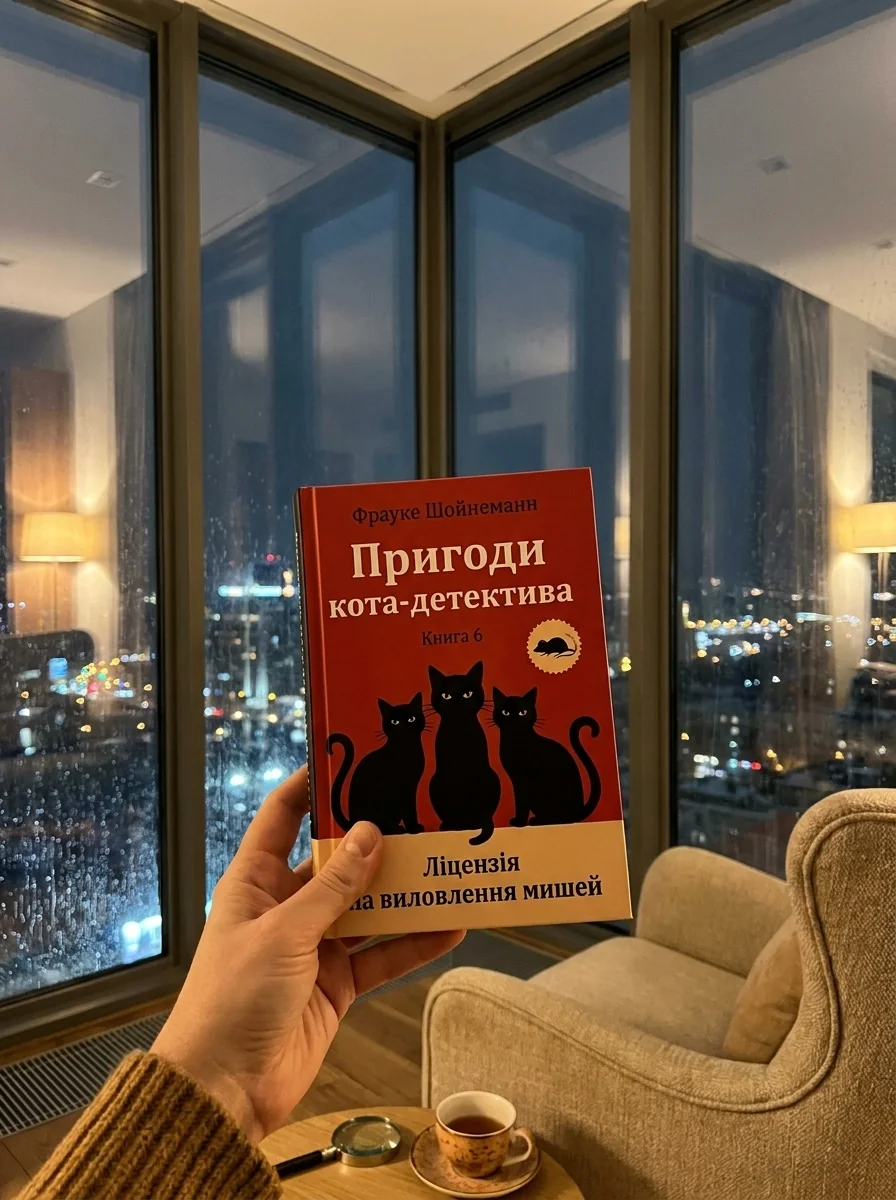 Пригоди кота-детектива. Книга 6. Ліцензія на виловлення мишей — Дитяча література