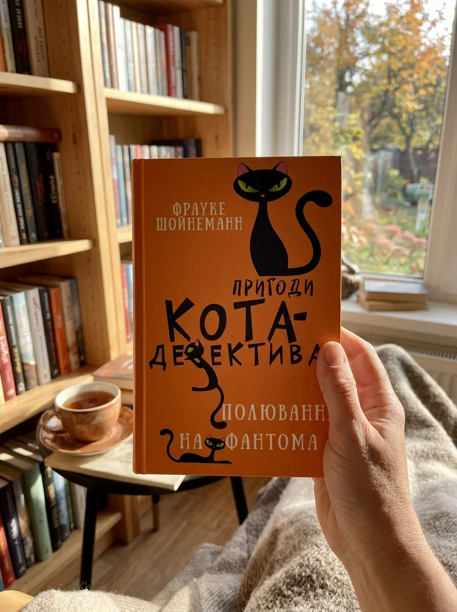 Пригоди кота-детектива. Книга 7. Полювання на Фантома — Дитяча література