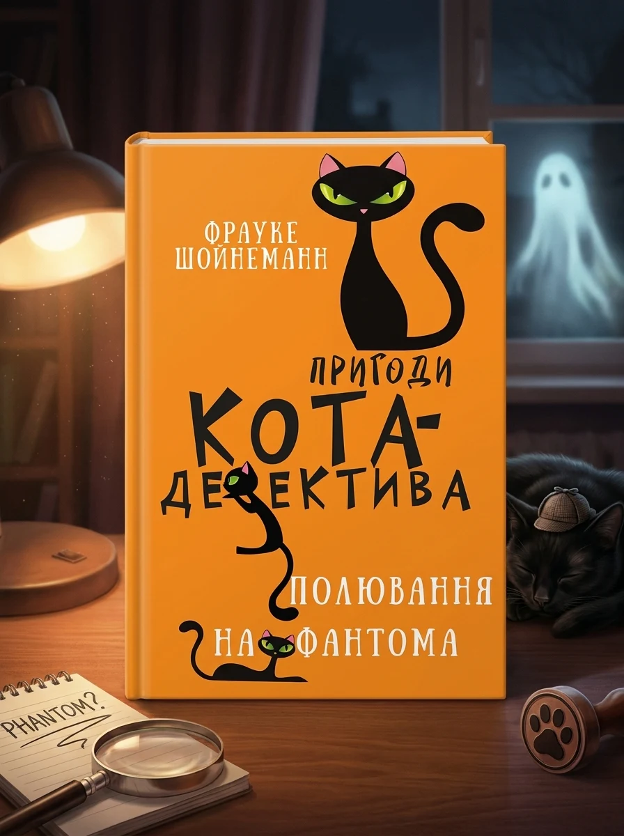 Пригоди кота-детектива. Книга 7. Полювання на Фантома — фото 2