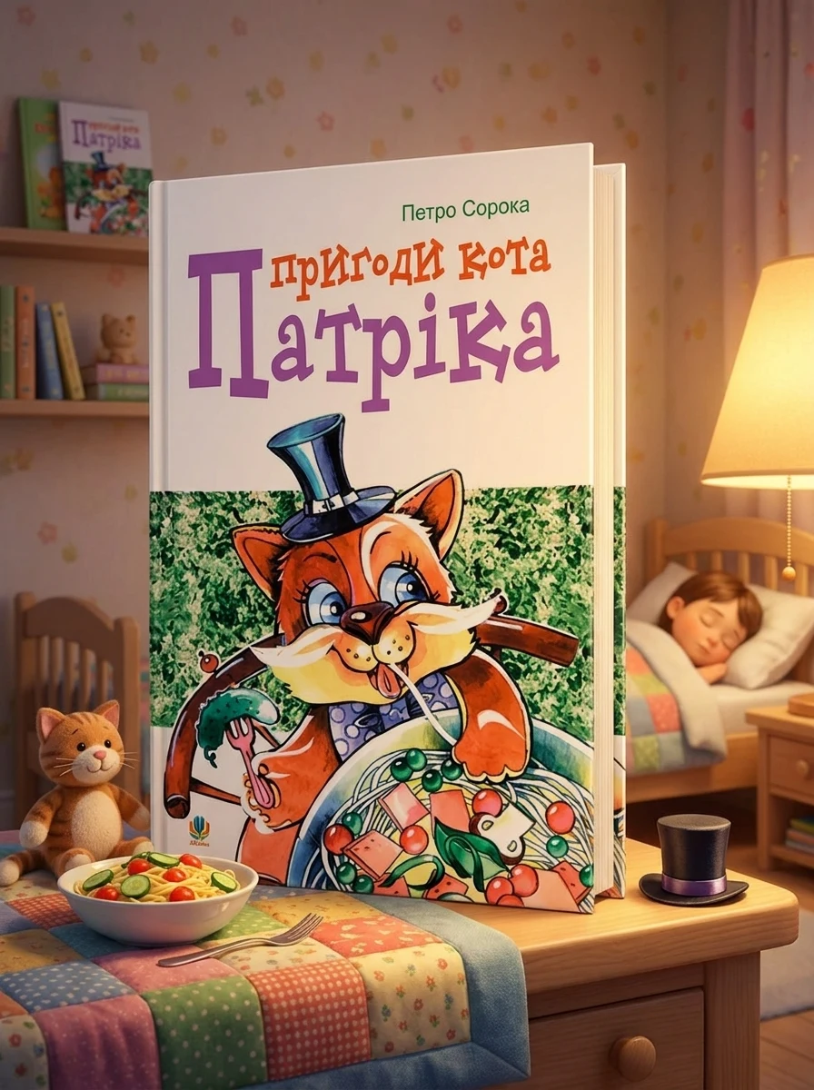 Пригоди кота Патріка — Дитяча література