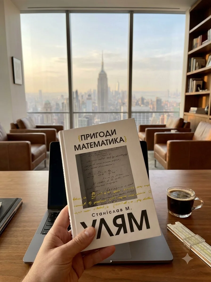 Пригоди математика — Станіслав М. Улям, обкладинка