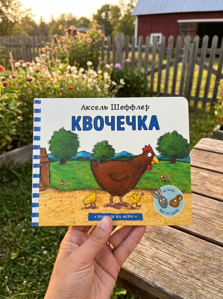 Пригоди на фермі. Квочечка | купити книгу онлайн