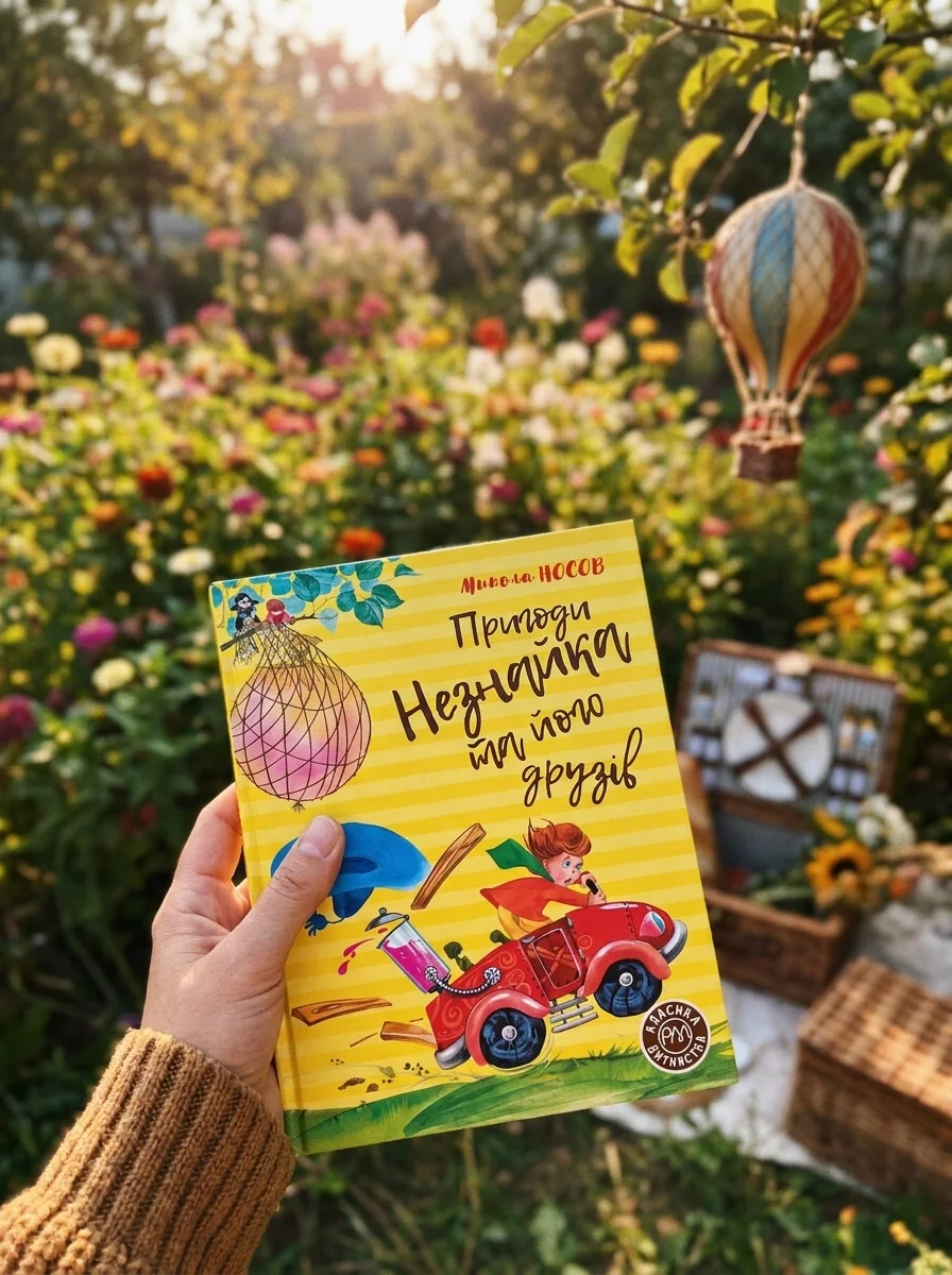 Пригоди Незнайка та його друзів. Книжка перша (Рідна мова) — Носов М., обкладинка