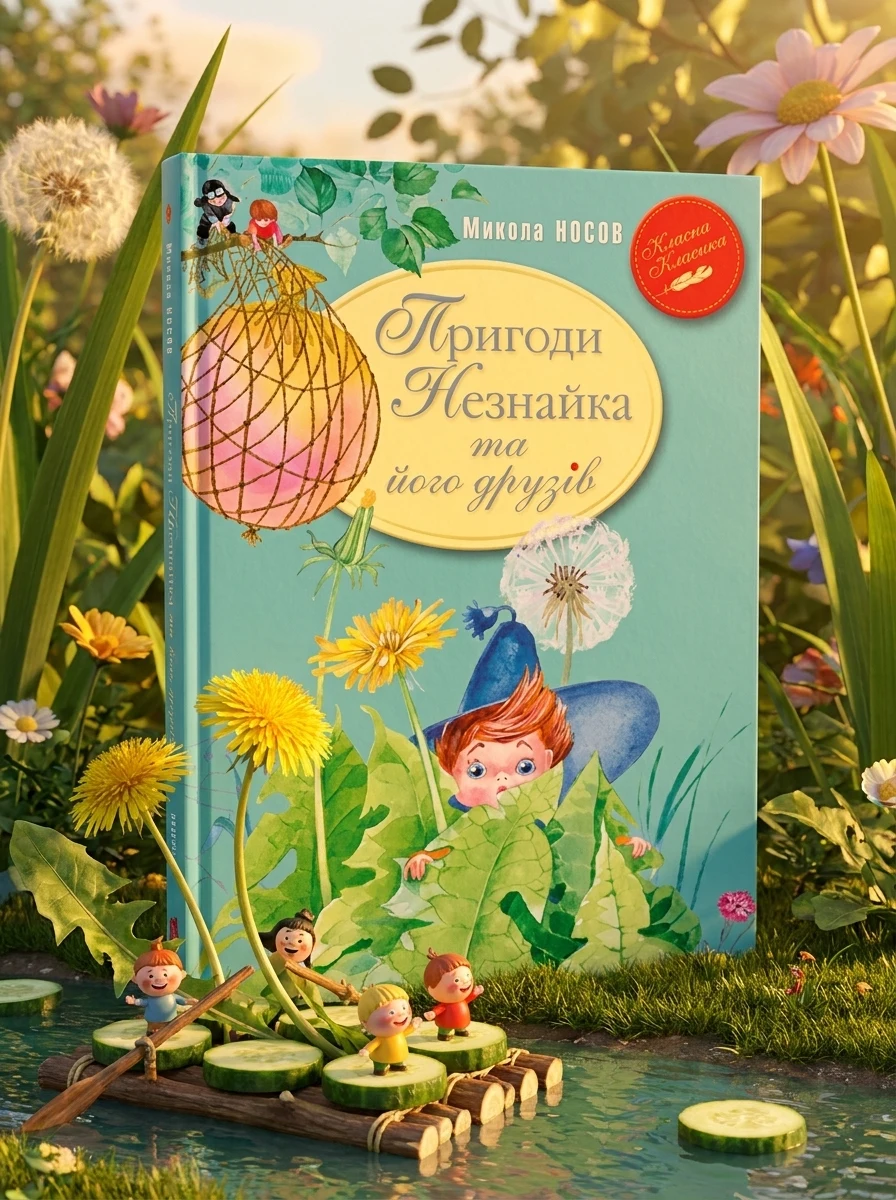 Пригоди Незнайка та його друзів — Дитячі книги