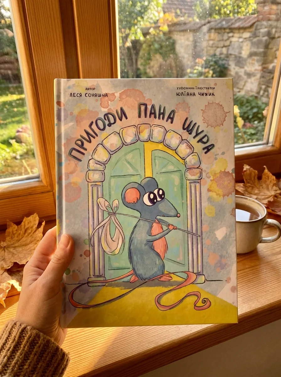 Пригоди Пана Щура — Леся Соняшна, обкладинка