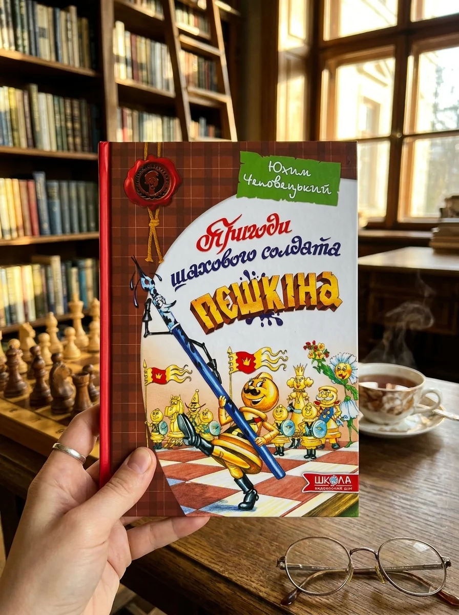 Пригоди шахового солдата Пєшкіна. Посібник з шахів — Казки